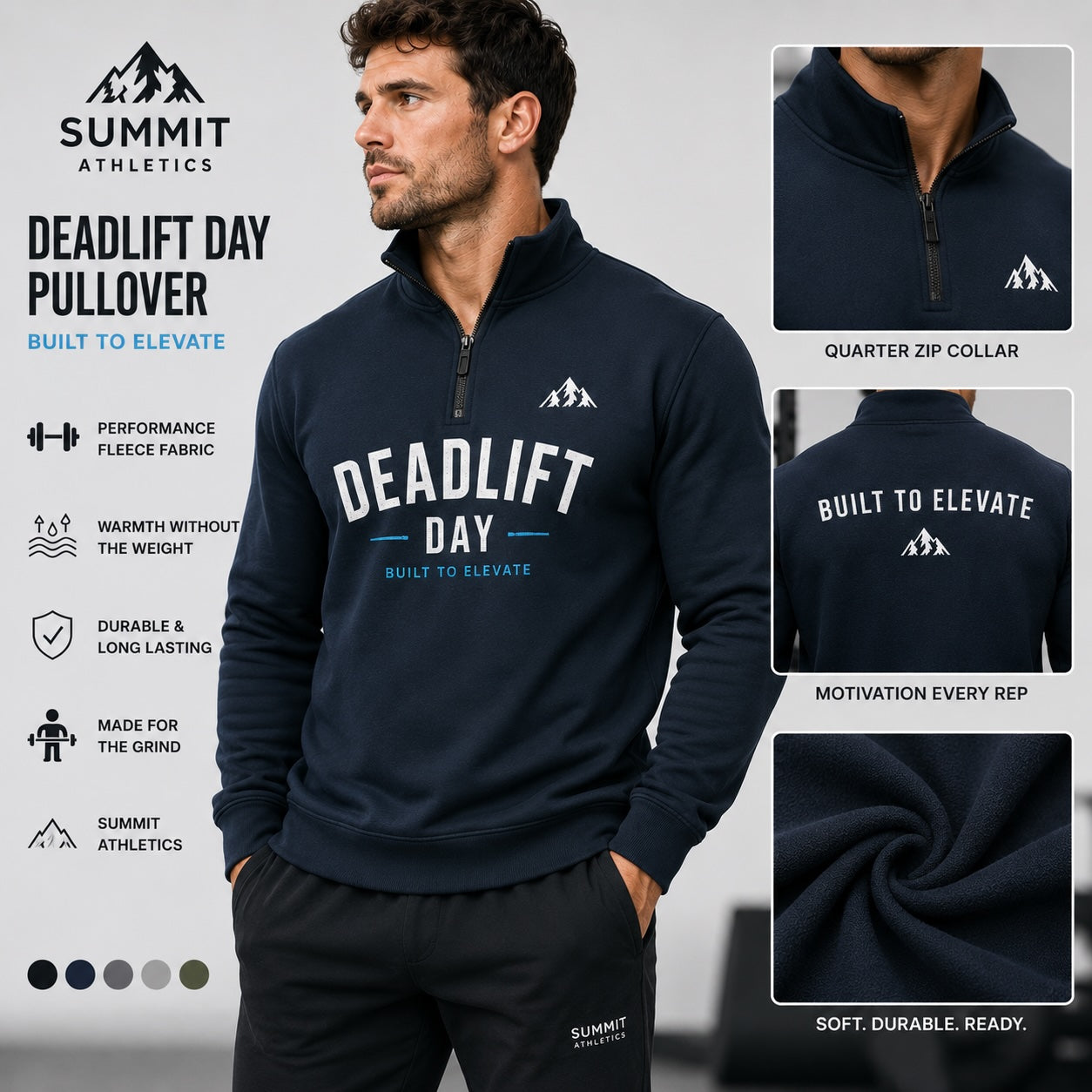 Deadlift Day Pullover
