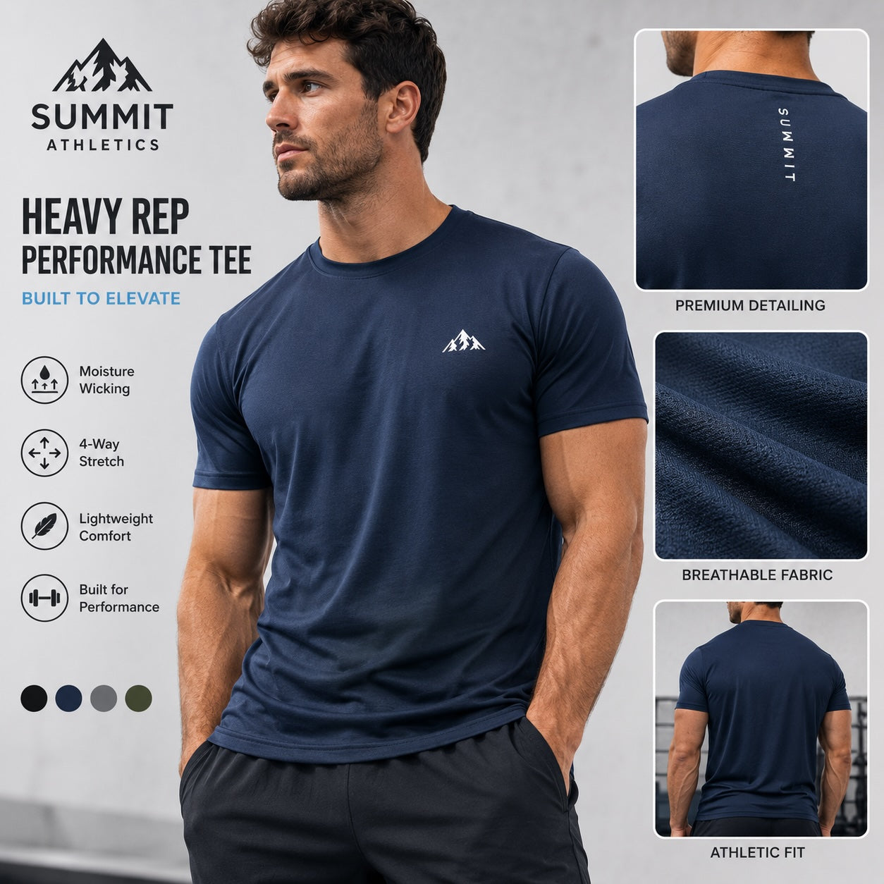 Heavy Rep Performance Tee